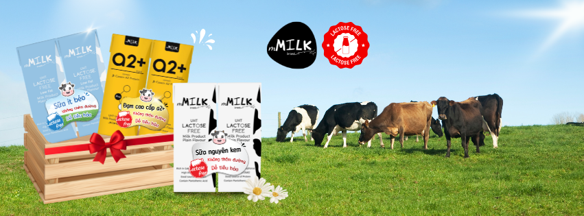 mMilk Lactose Free – Thương hiệu sữa tươi cao cấp từ Thái Lan